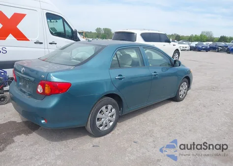 2009 Toyota Corolla Le z USA, uszkodzony, nr VIN JTDBL40EX99055583